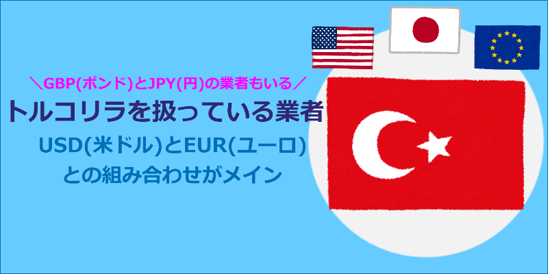 海外FX スワップポイント トルコリラ