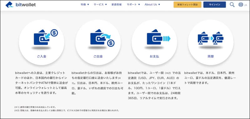 bitwallet>パーソナル（個人）アカウント