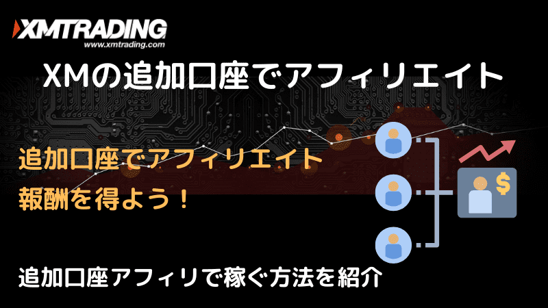 xm 追加口座 アフィリエイト