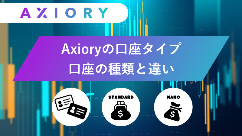 Axioryの口座タイプ